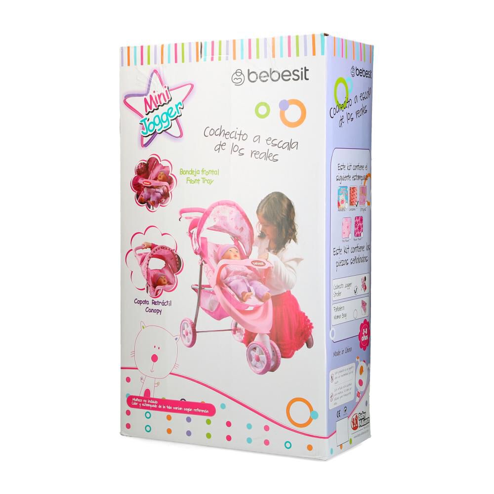Coche De Mu&ntilde;ecas Bebesit Jogger Stroller image number 1.0