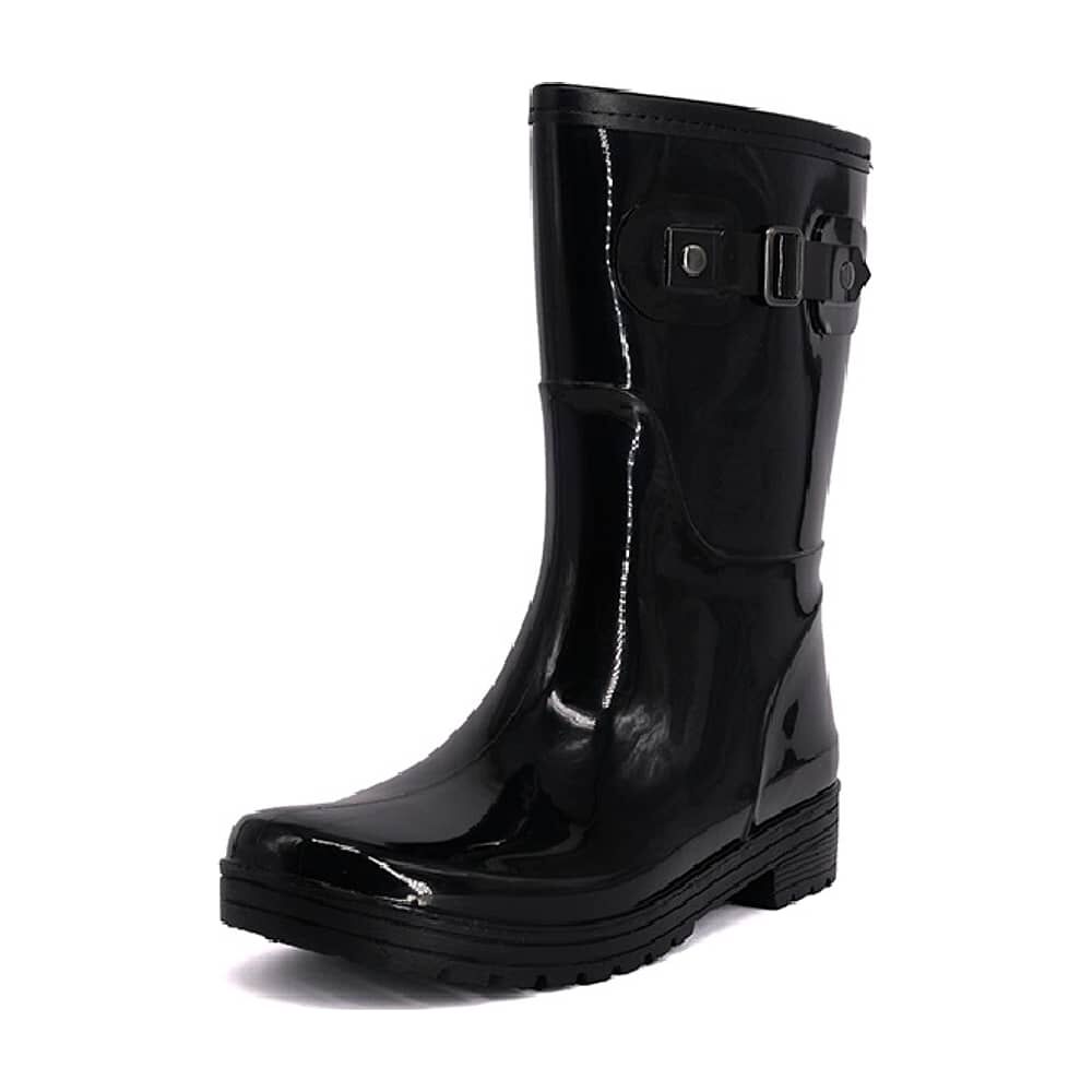 Bota De Agua Con Polar Cressida Negro Alquimia image number 0.0