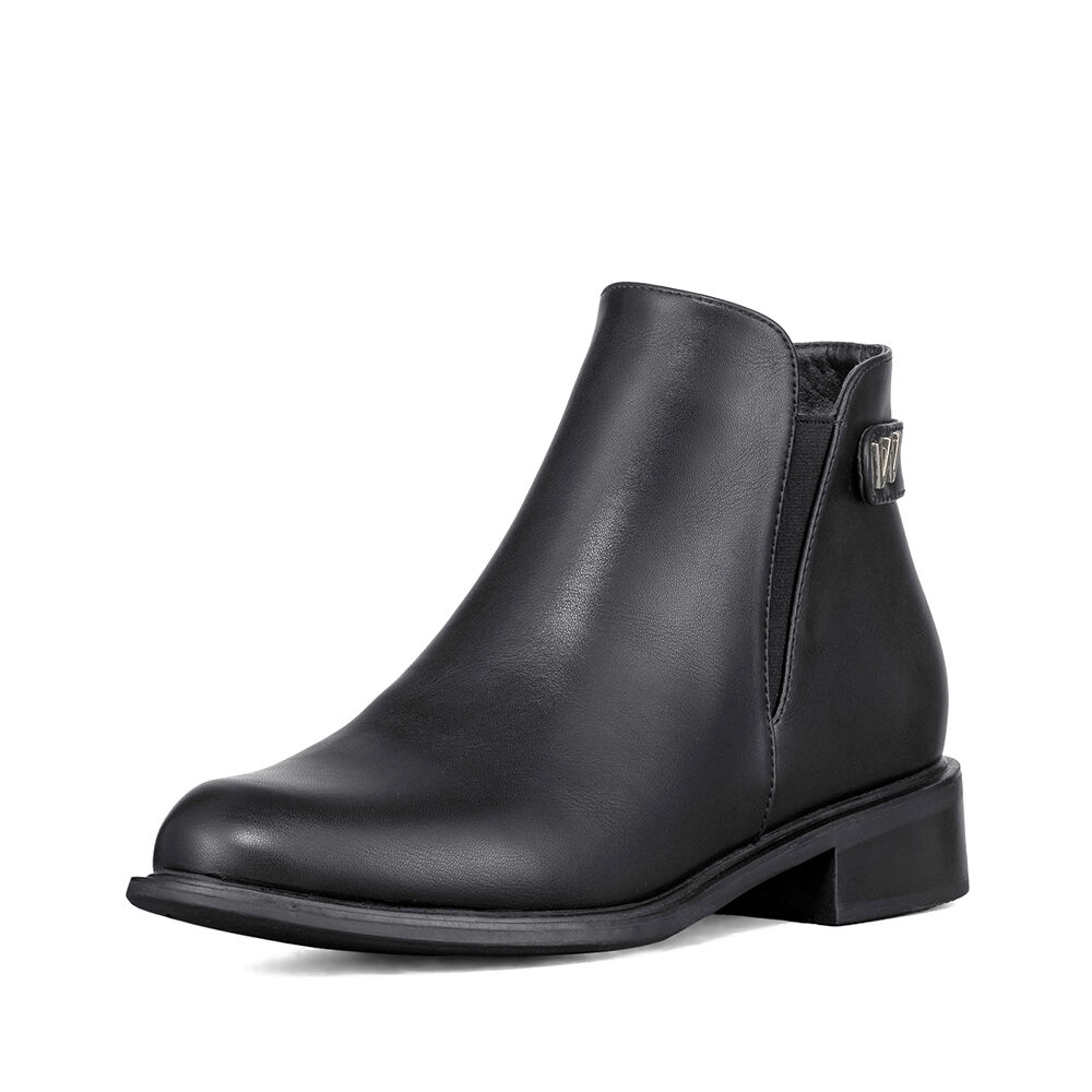 Botin Casual Mujer Eco Cuero Moda Vintage Formal Weide Zs63 image number 0.0