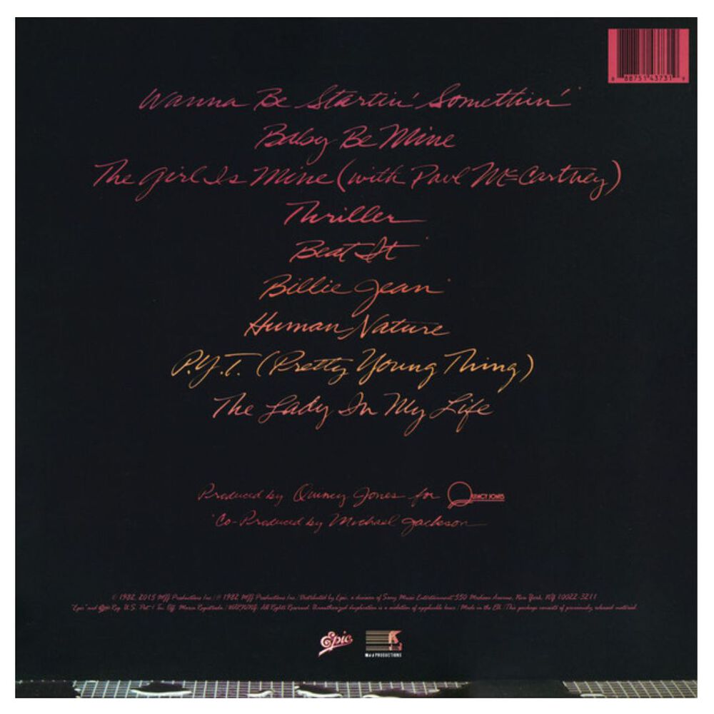 Michael Jackson - Thriller | Vinilo image number 2.0