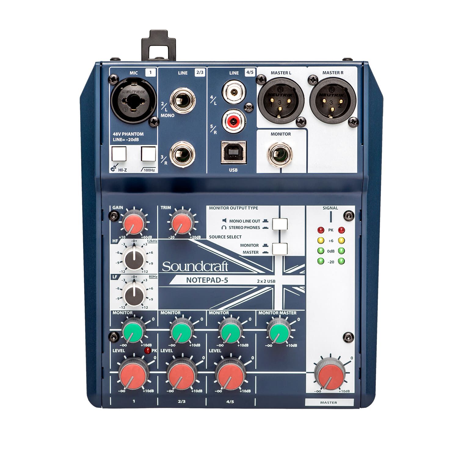 Consola Con Interfaz Usb Soundcraft Notepad 5 image number 0.0