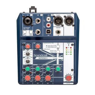 Consola Con Interfaz Usb Soundcraft Notepad 5
