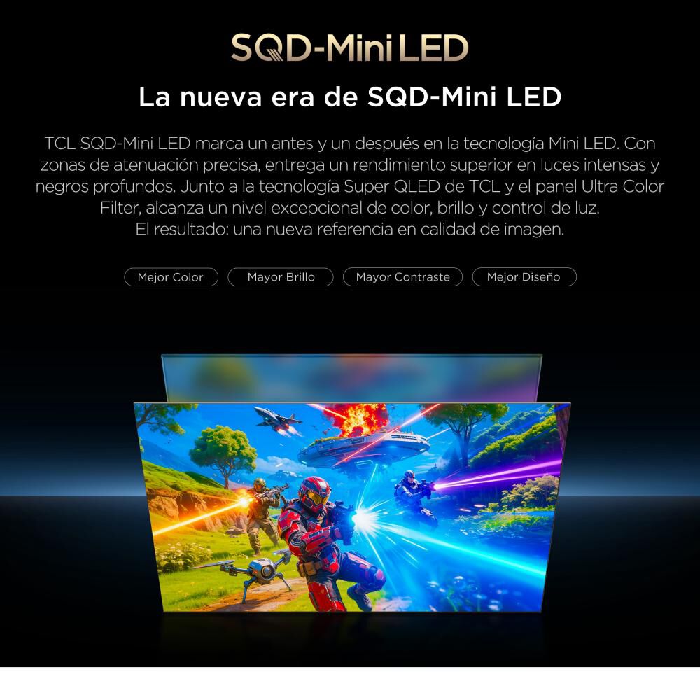 Mini LED 65" TCL 65C7L / Ultra HD 4K / Smart TV image number 4.0