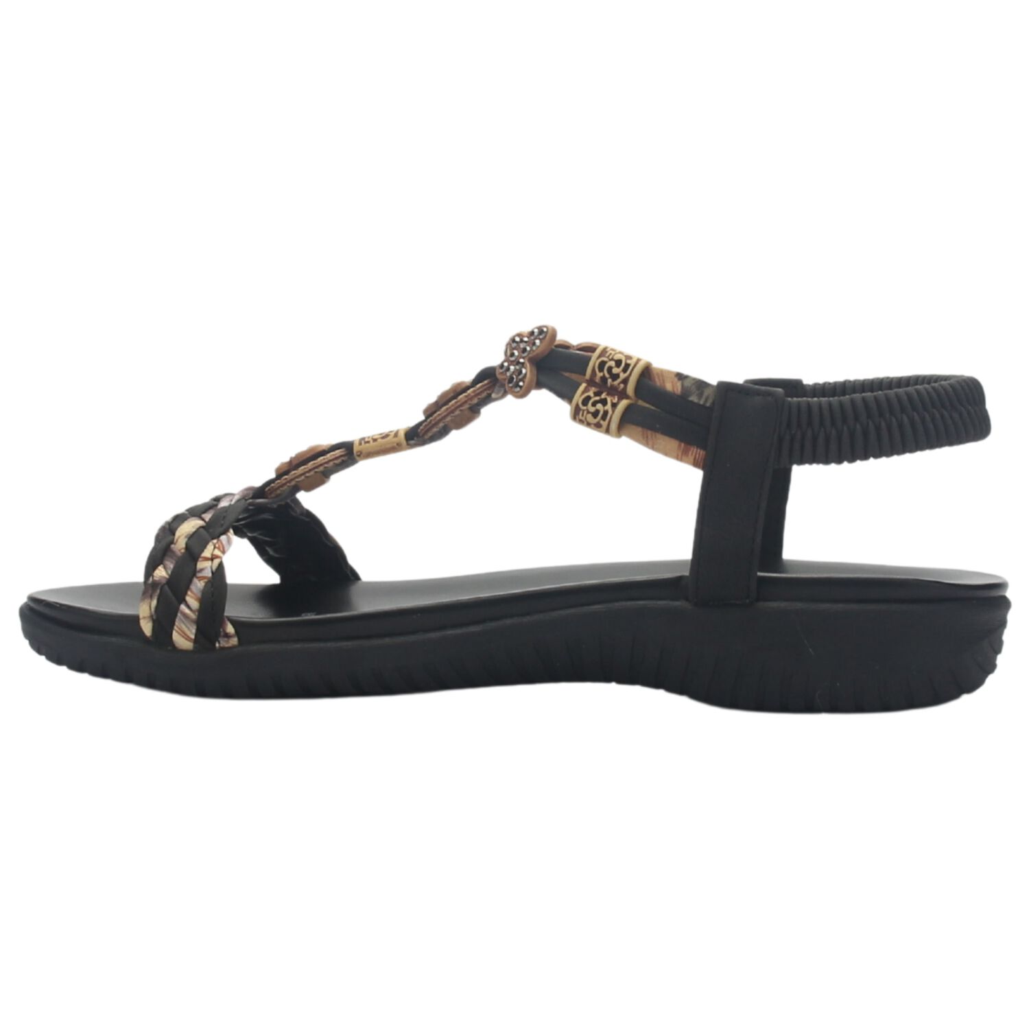 Sandalia Mujer Casual Negro Chalada Clara-11 image number 1.0