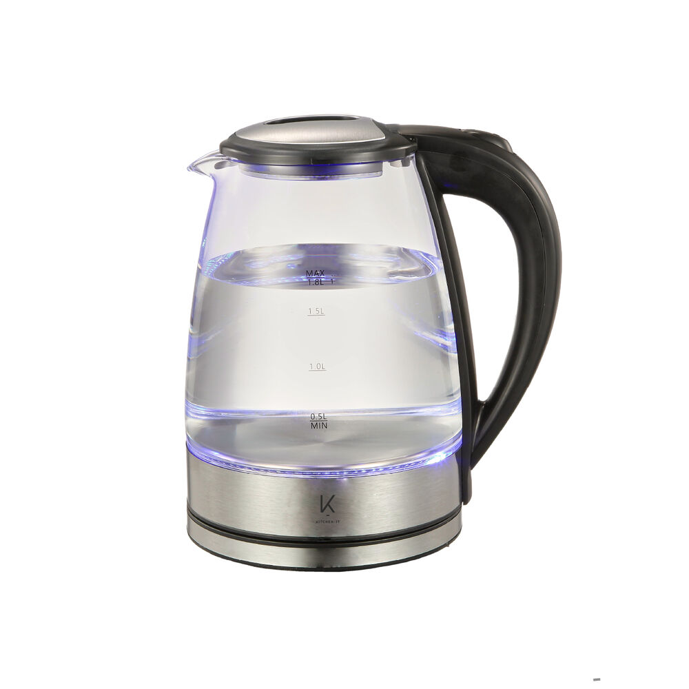 Hervidor Glass Edition 1.8 Litros Kitchen-it image number 0.0