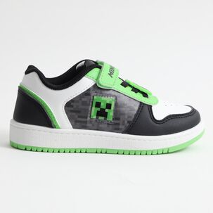 Zapatilla Urbana Ni&ntilde;o Creeper Minecraft