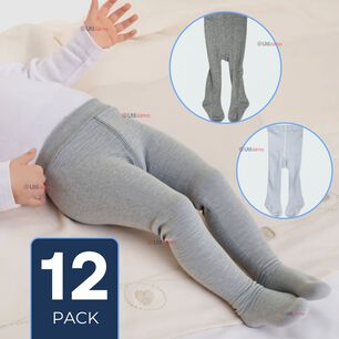 Pack 12 Pantys Algod&oacute;n Primera Capa Ballerina Beb&eacute; Ni&ntilde;o