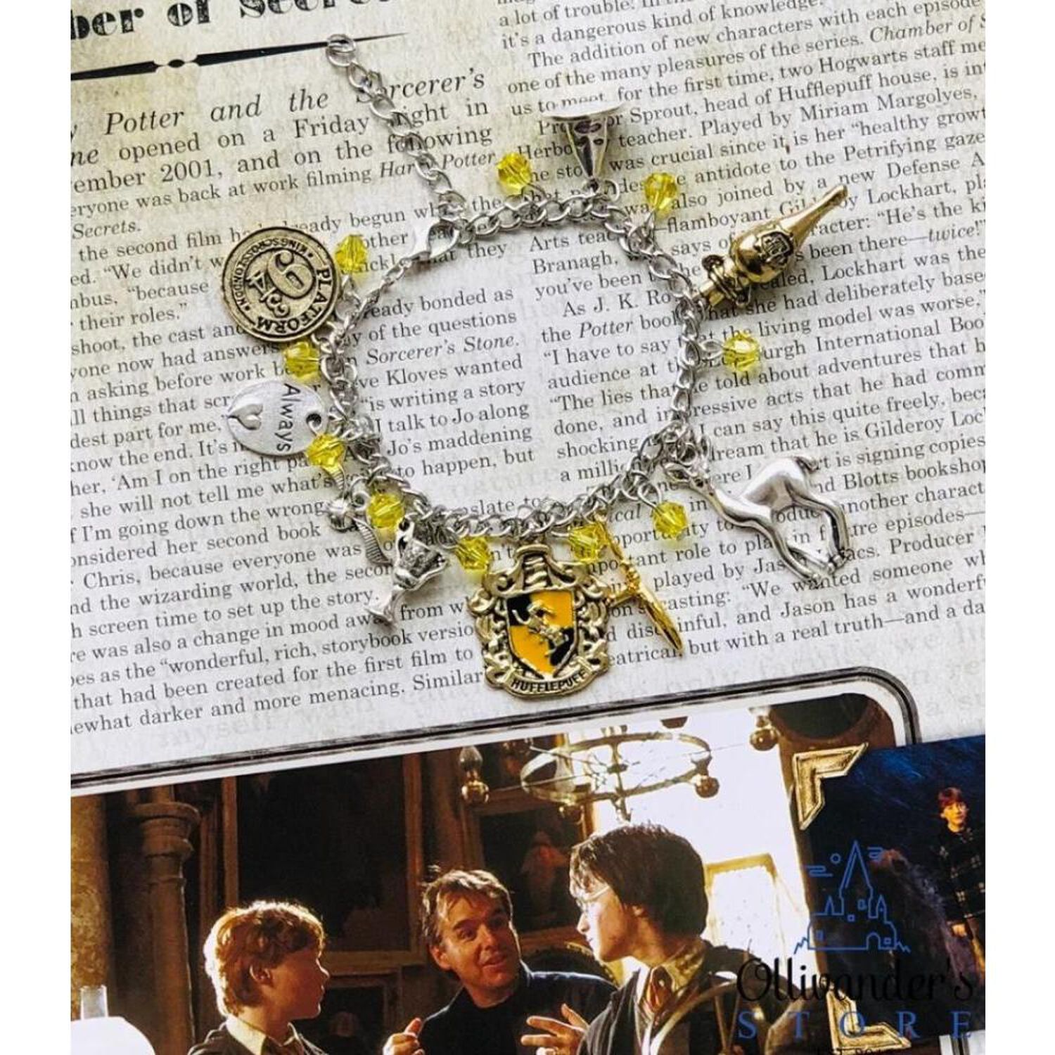 Pulsera Dijes Casas Hogwarts Harry Potter image number 8.0