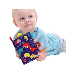 Libro De Tela Interactivo Sensorial Para Bebe Y Niños