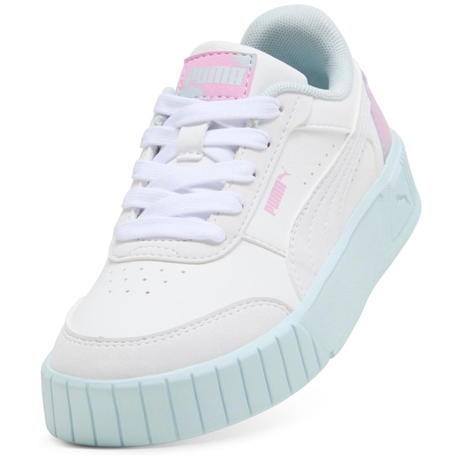 Zapatilla Urbana Ni&ntilde;a Puma Carina Mia Faded Glow Ps Blanco image number 5.0