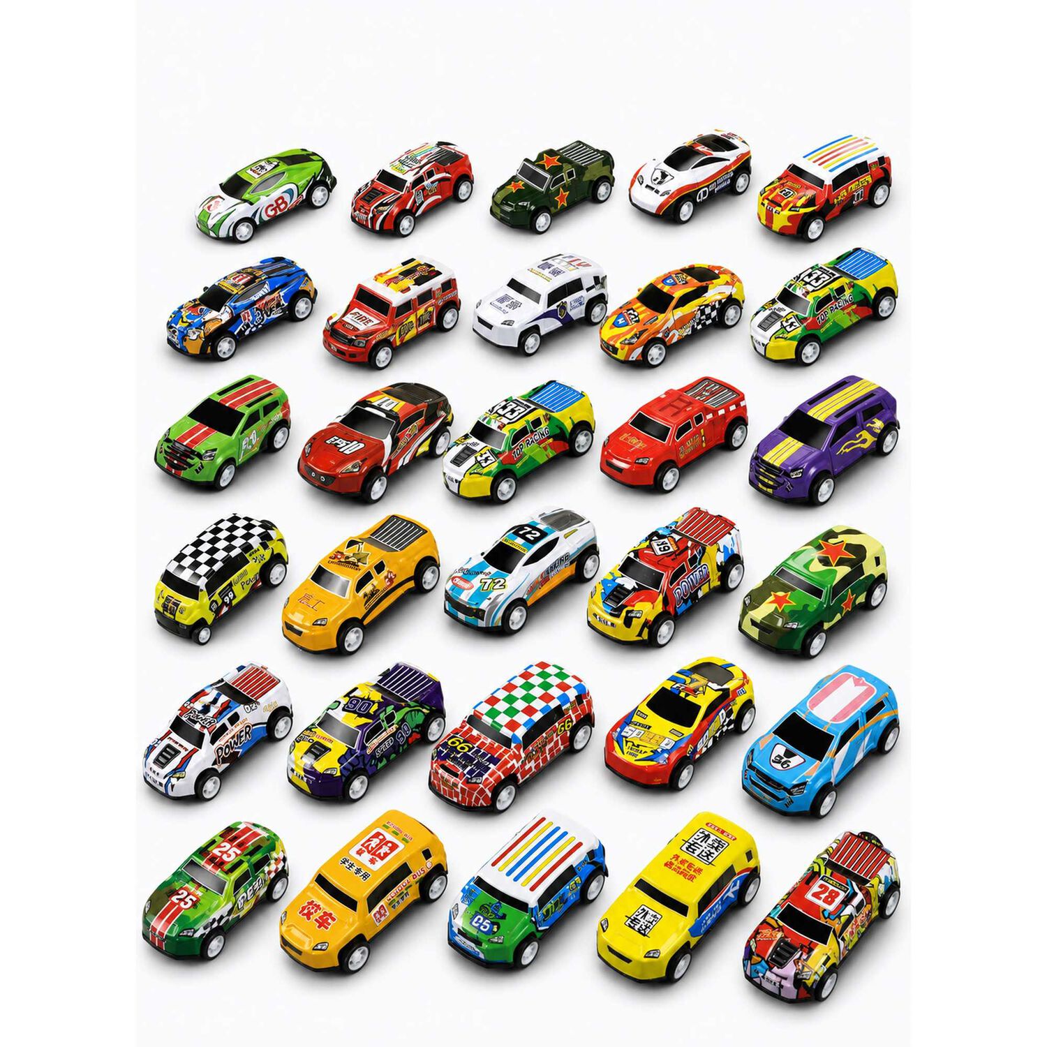 Set 50 Autos Juguete Retr&aacute;ctiles Aleaci&oacute;n Modelos Surtidos image number 4.0
