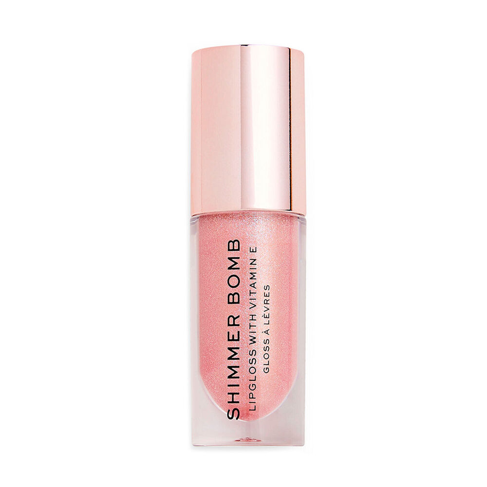 Brillo De Labios Voluminizador Brillante Revolution Shimmer Bomb 4.6ml - Glimmer Nude image number 0.0