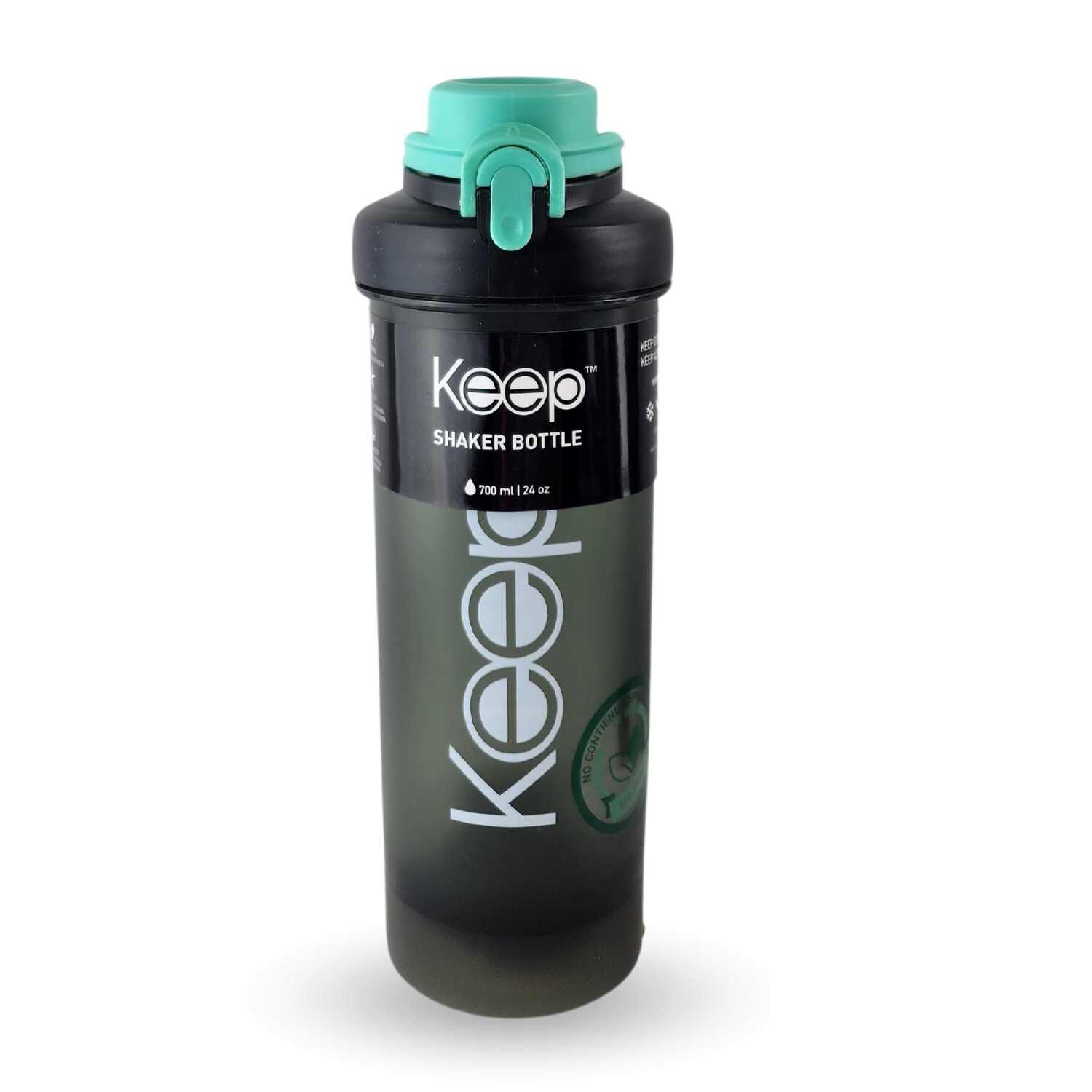 Botella Shaker Keep 700ml Sport Outdoor Gimnasio Turquesa image number 0.0