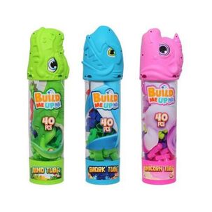 Bloque Happy Line Maxi 40pcs En Tubo Animal Con Display