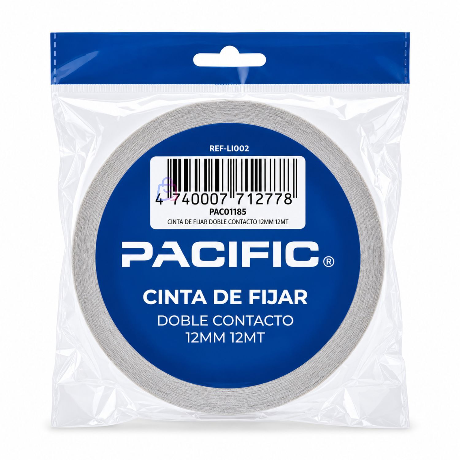 Cinta Doble Contacto 12mm X 12m Adhesiva Doble Faz - Ps image number 3.0