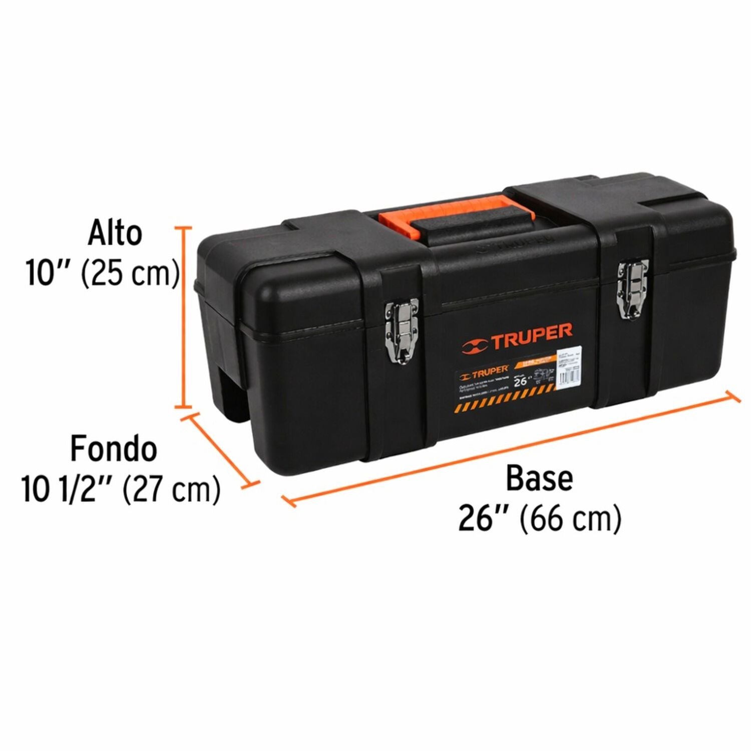 Caja De Herramientas Industrial 26 Truper image number 1.0