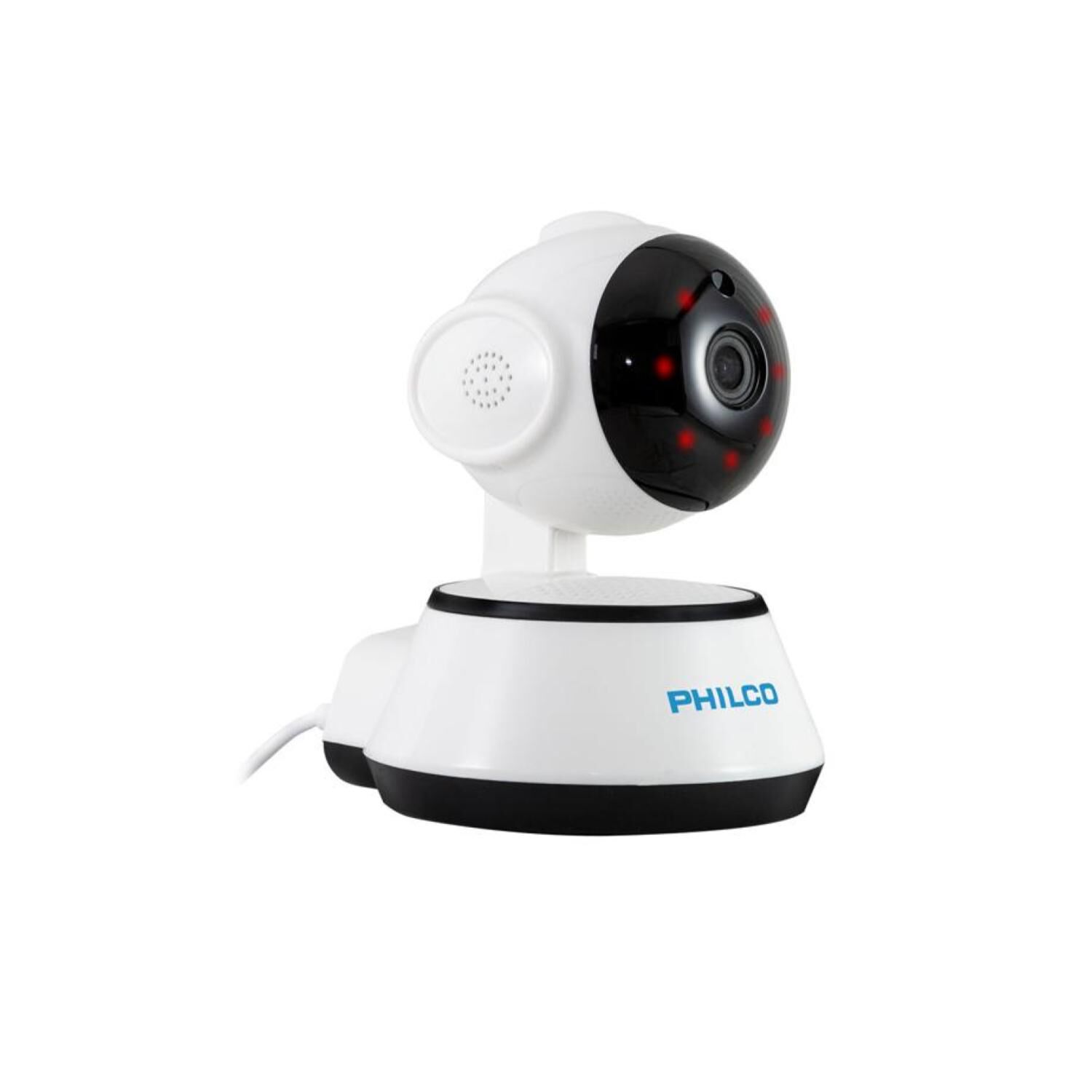 Camara De Seguridad Ip Wifi Hd 720p Con App Blanco image number 1.0