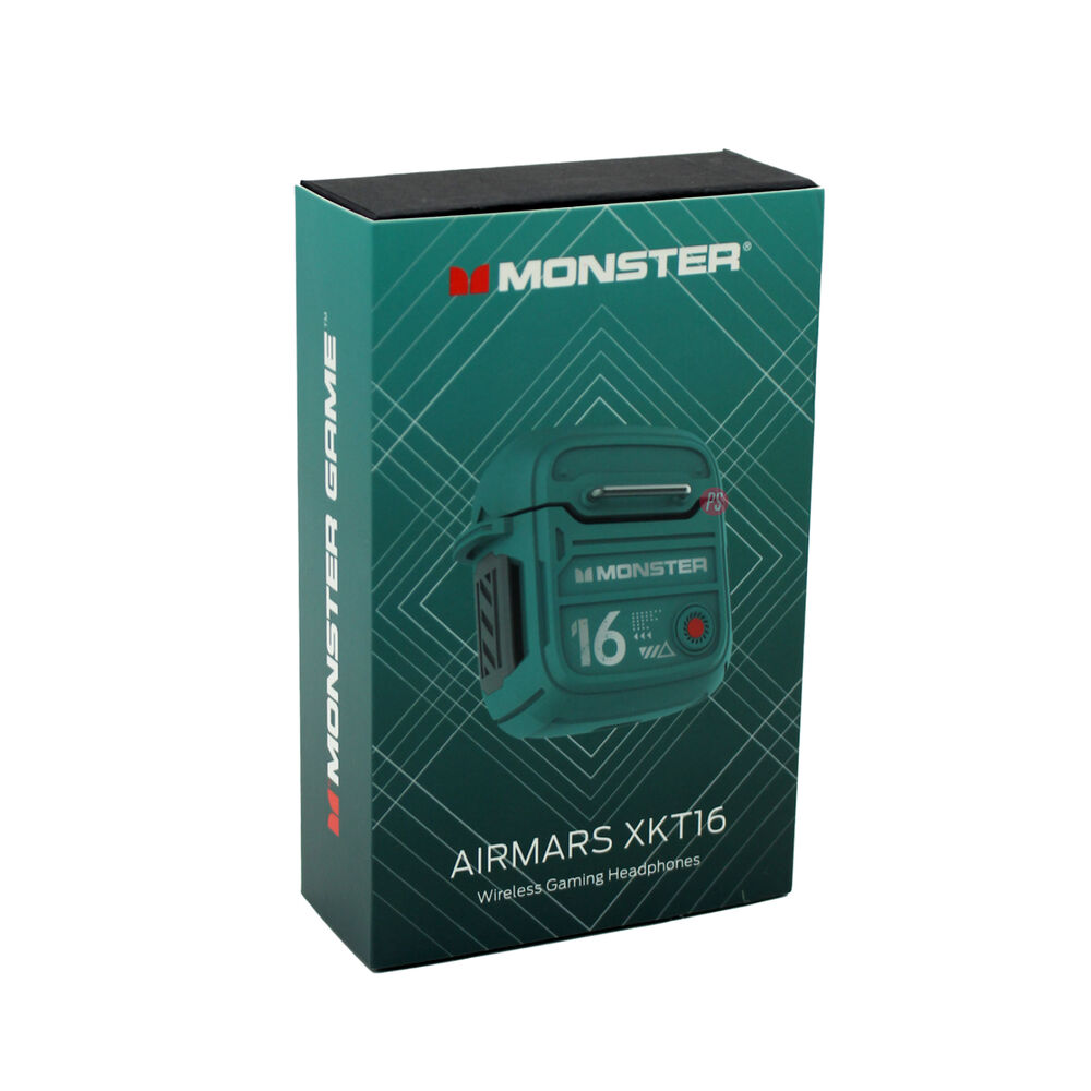 Audífonos Monster Bluetooth 5.3 Xkt16 Verde - Ps image number 3.0