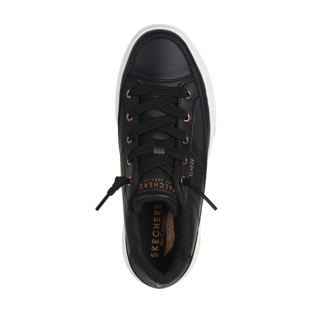 Zapatilla Urbana Mujer Skechers Arch Fit Arcade Negro image number 4.0
