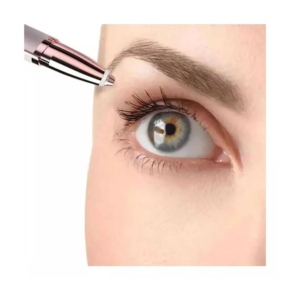 Depiladora Port&aacute;til Cejas 13cm Dise&ntilde;o Blanco Elegante image number 3.0