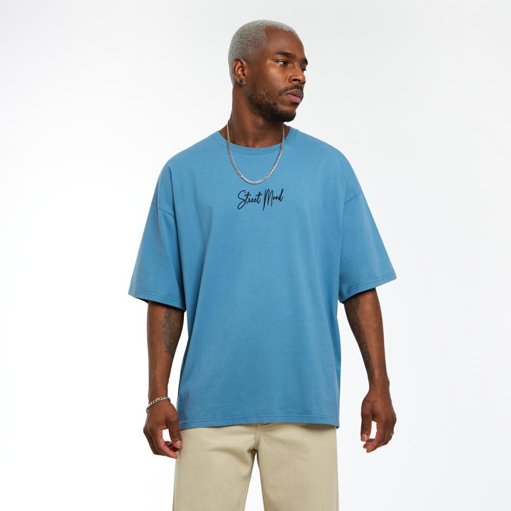 Polera Lisa Manga Corta Cuello Redondo Hombre Rolly Go image number 0.0