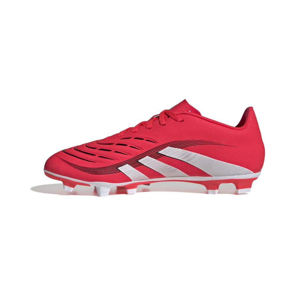 Zapatilla F&uacute;tbol Hombre Adidas Predator Club Fg/mg Rojo image number 3.0