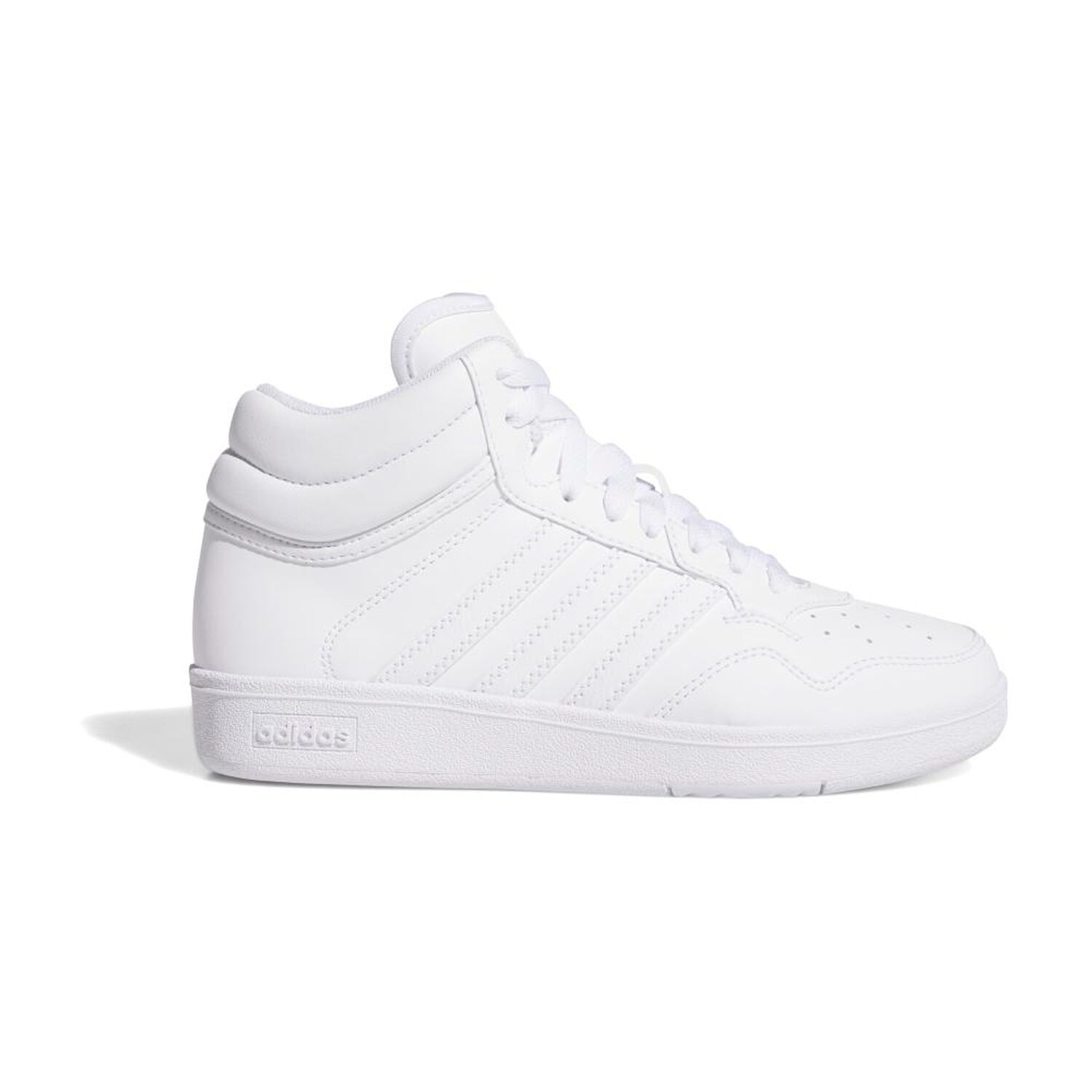 Zapatilla Urbana Unisex Adidas Hoops 4.0 Mid J Blanco image number 1.0