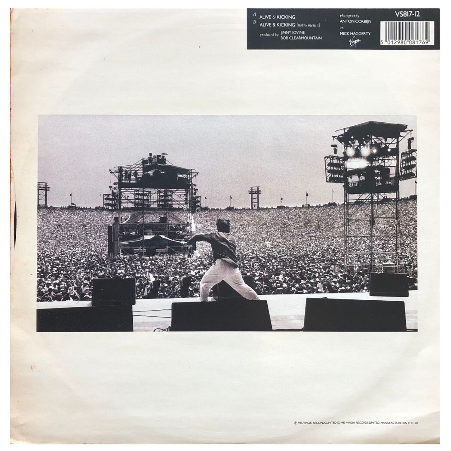 Simple Minds - Alive & Kicking | 12" Maxi Single Usado image number 1.0