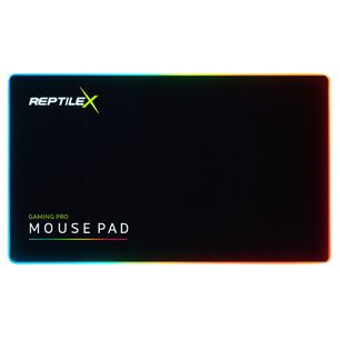 Mouse Pad Gamer Reptilex Con Iluminaci&oacute;nrgb 250x350mm Rx0023