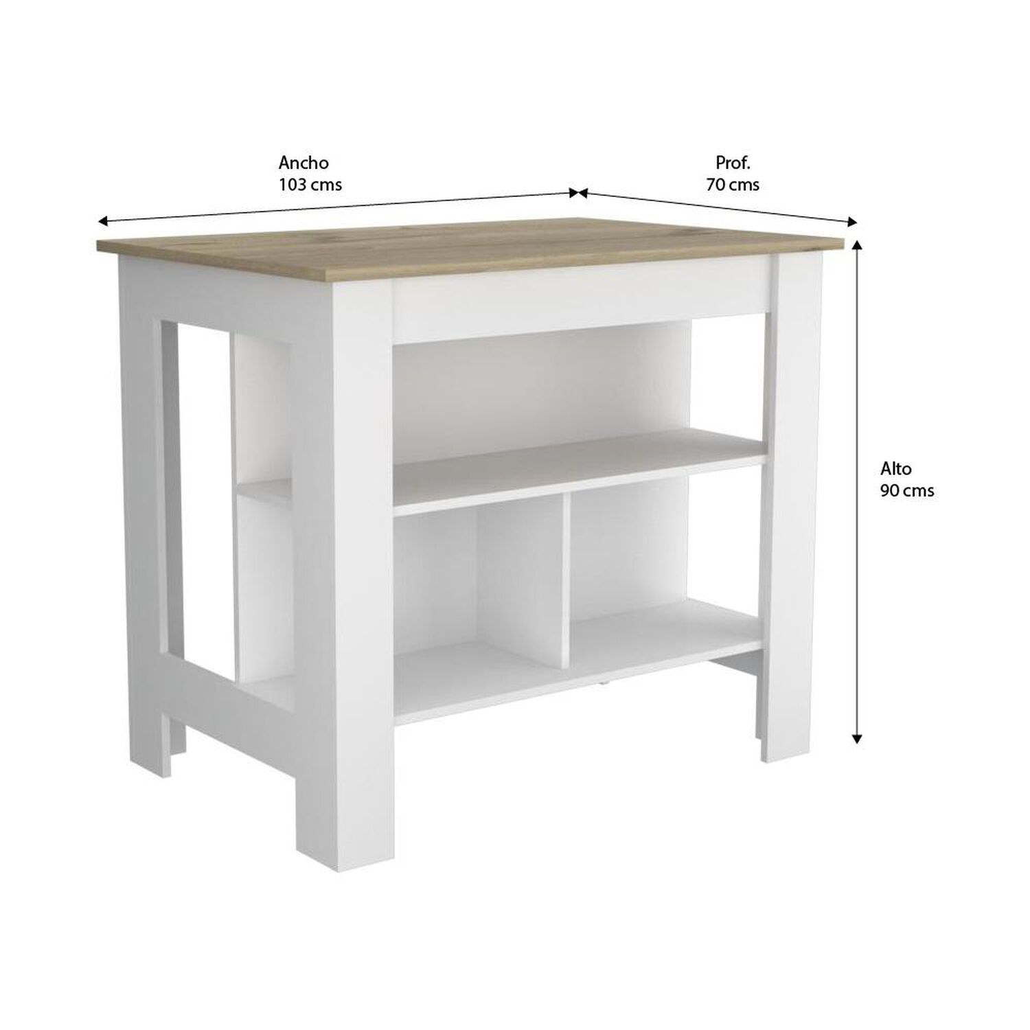 Mueble De Cocina Tuhome Kitchen image number 6.0