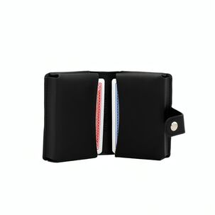 Juego De Naipes Estuche Cuero Vegano Wayu