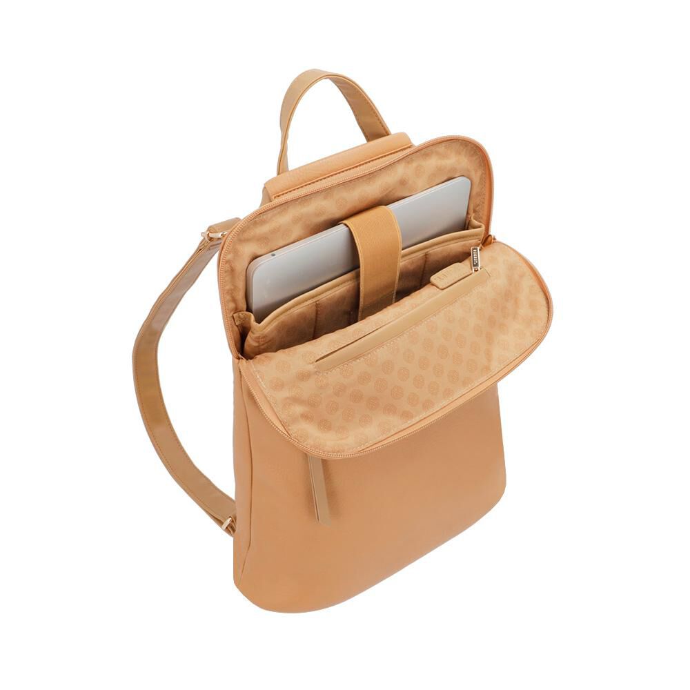 Mochila Notebook Secret Albury Ss25 Beige Xl image number 3.0