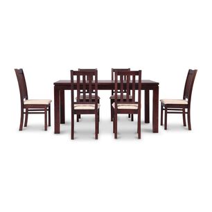 Juego De Comedor Cic &Ntilde;uble / 6 Sillas