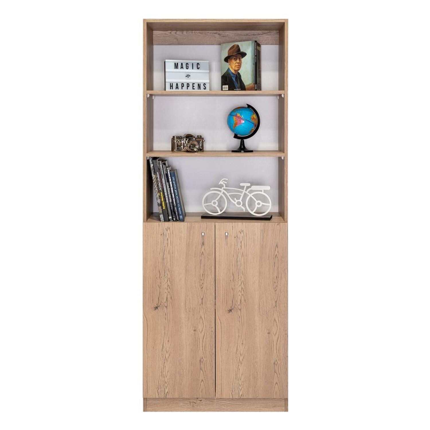Librero Tuhome Home / 2 Puertas / 3 Cajones image number 5.0