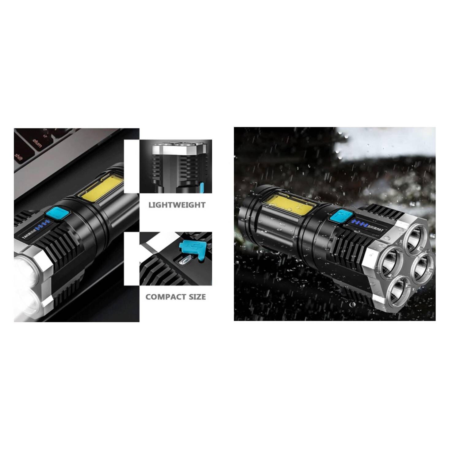 Linterna 4 Led image number 2.0