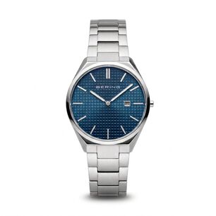 Reloj An&aacute;logo Hombre Bering Plateado 17240-707