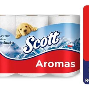 Scott Aromas 6 Rollos Doble Hoja