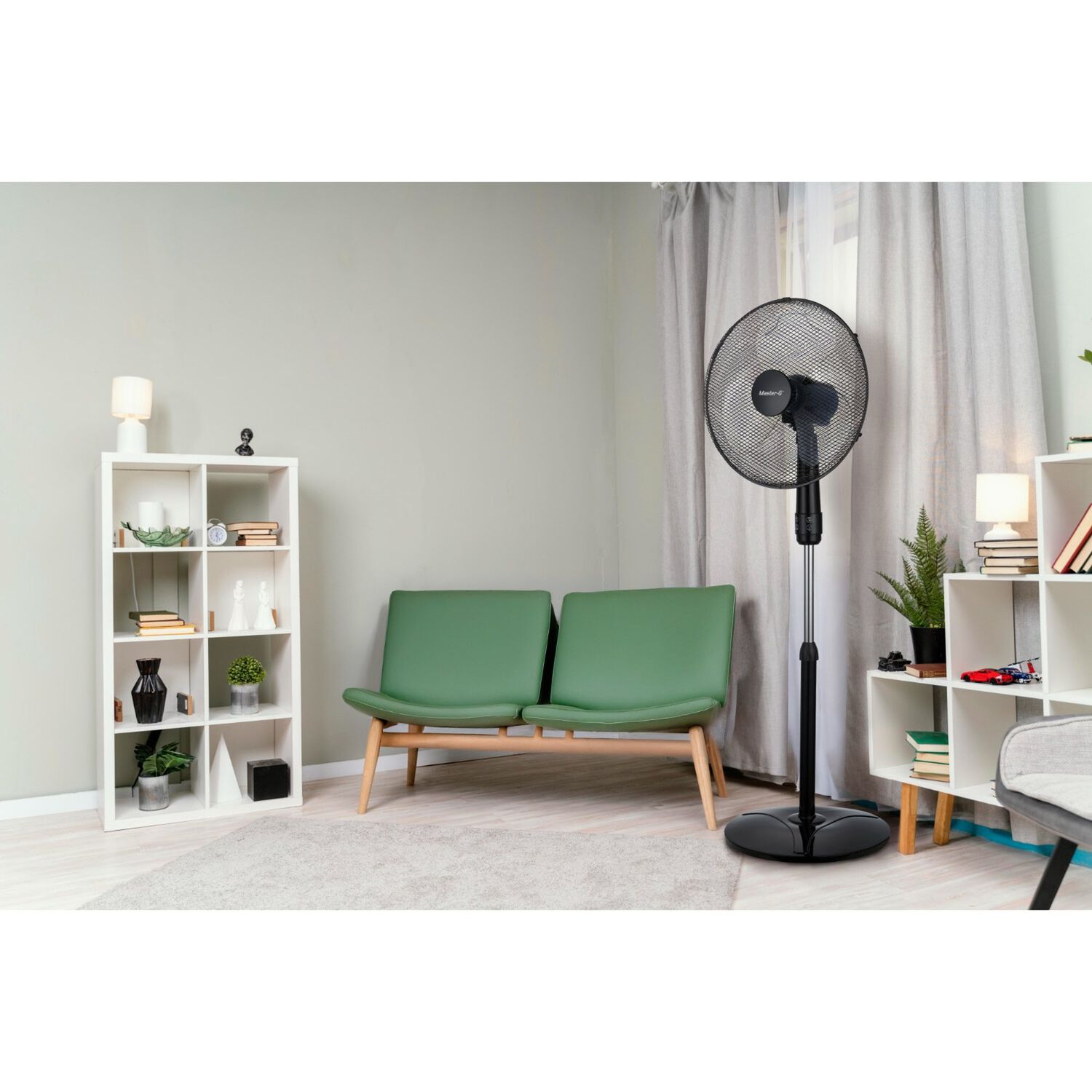 Ventilador 3 En 1 16" Oscilante 50w Control Remoto Mgf316b image number 4.0