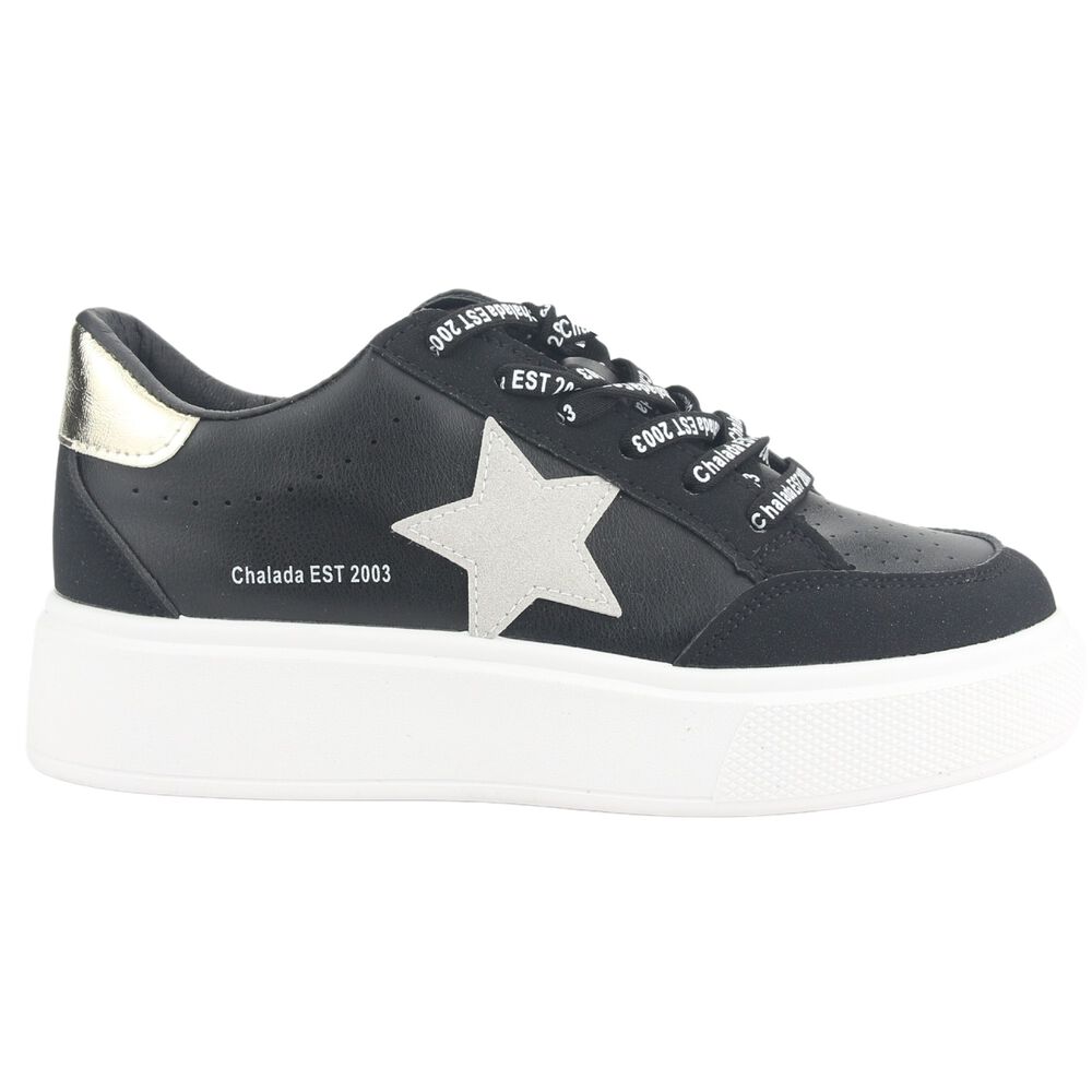 Zapatilla Chalada Mujer Candy-36 Negro Urbano image number 0.0