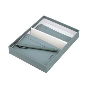 Set Libreta + Separador + Lápiz Secret Sintra Sc6 Verde Agua