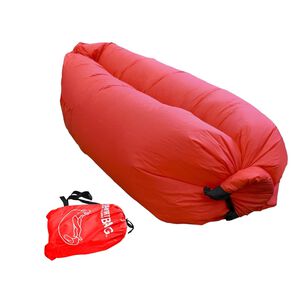 Sofa Sillon Inflable Tumbona Rojo 250x70 Cms Gamepower
