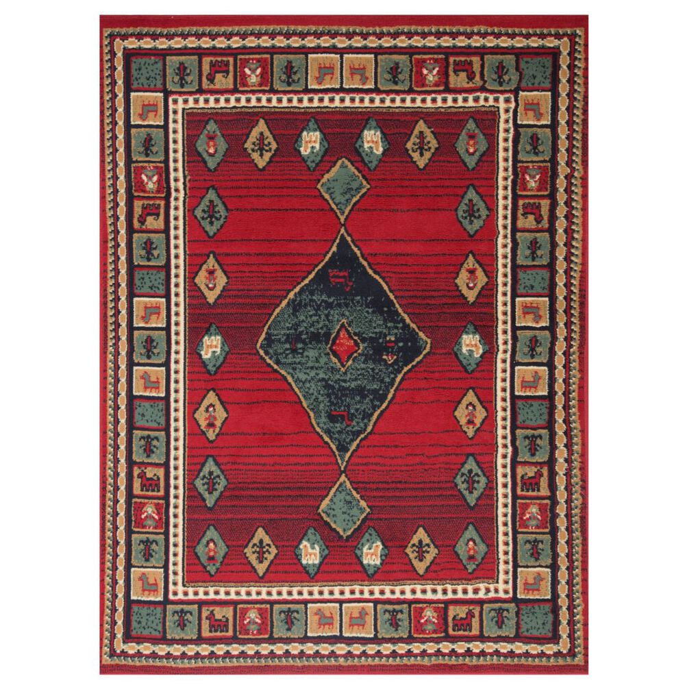 Pasillo Zinnia Rojo 57x200 image number 0.0