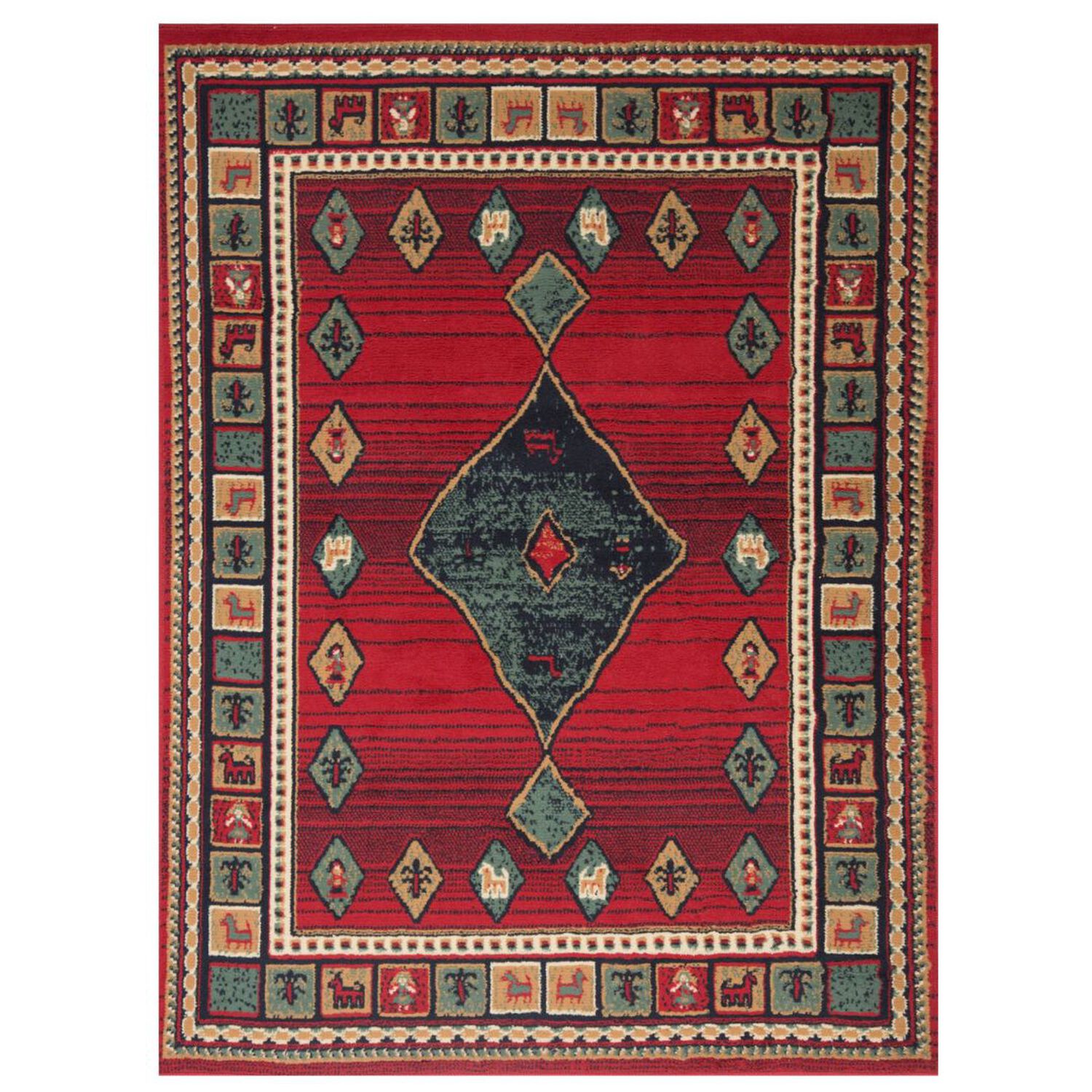 Pasillo Zinnia Rojo 57x200 image number 0.0