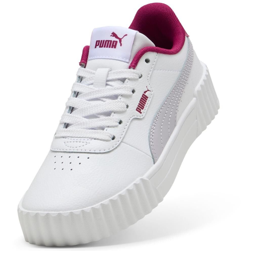 Zapatilla Urbana Mujer Puma Carina 3.0 Jr Blanco image number 4.0