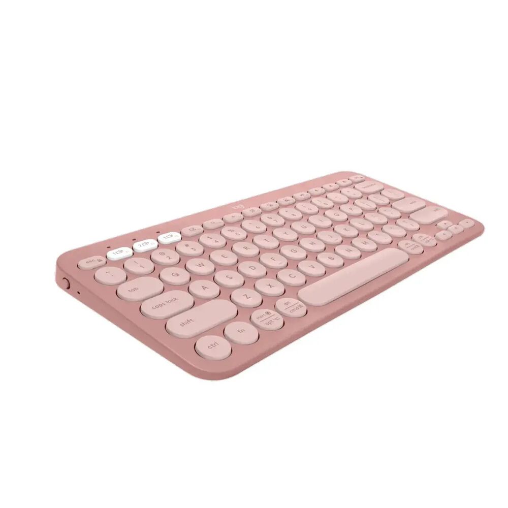 Teclado Logitech Pebble Keys 2 K380s Bluetooth Rosa image number 0.0