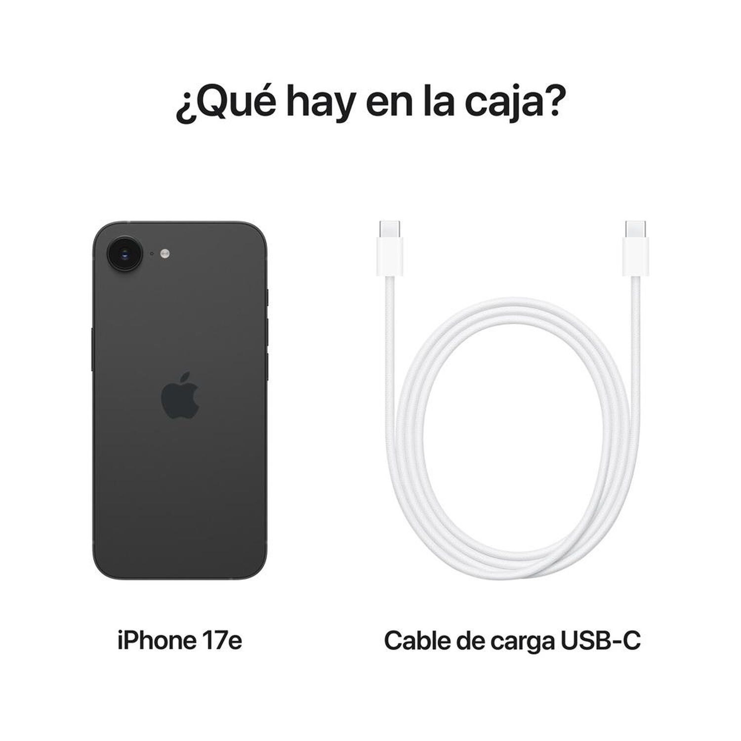 IPhone 17e Apple / 5G / 256 GB / Negro / Liberado image number 7.0
