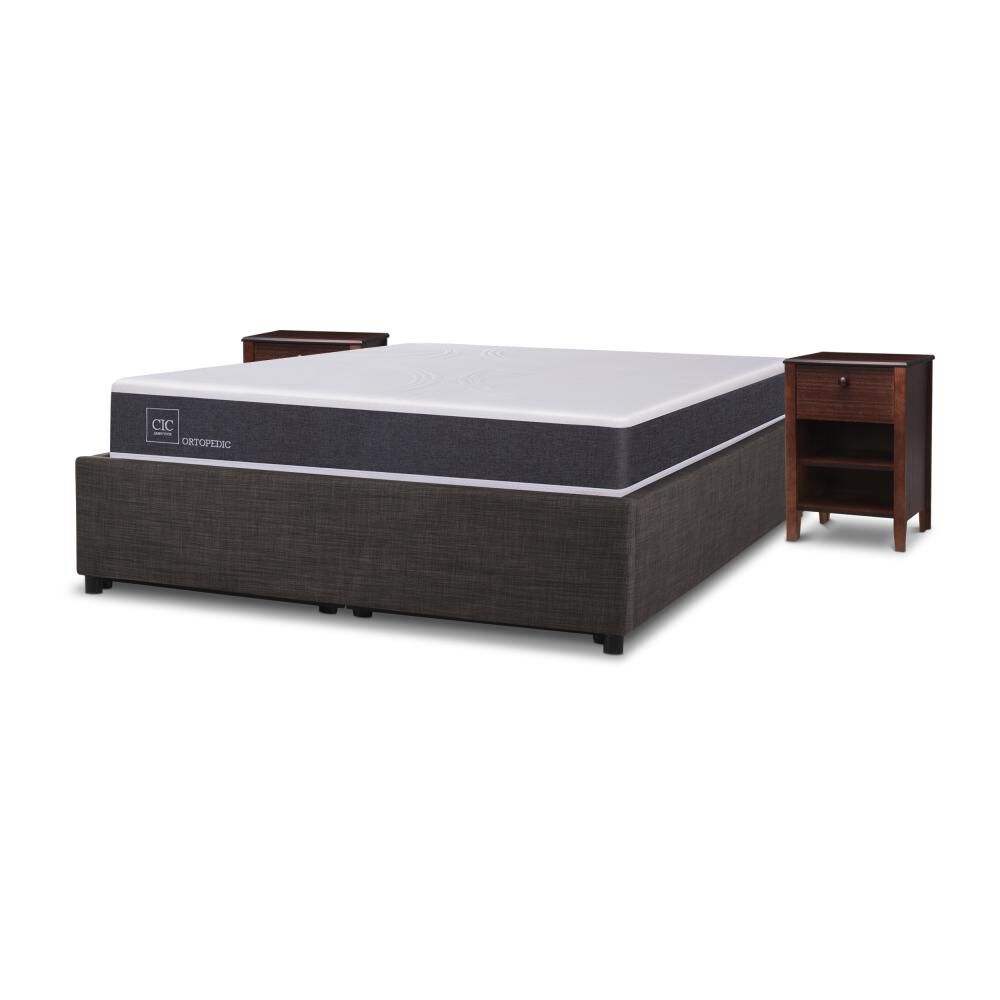 Cama Baúl Cic New Ortopedic / 2 Plazas / Base Normal + Velador image number 4.0