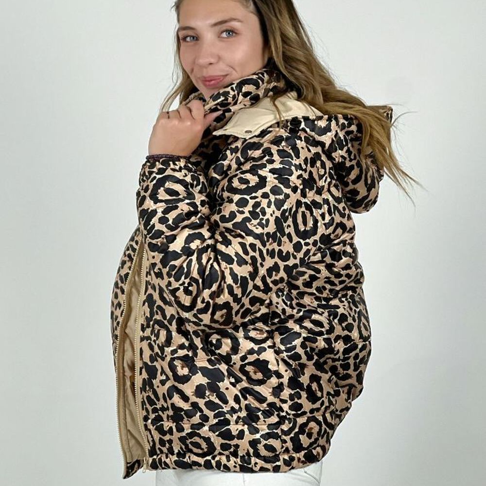Parka Corta Acolchada Print image number 3.0