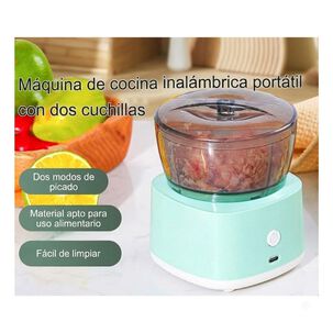 Mini Procesador De Alimentos El&eacute;ctrico Port&aacute;til Usb 45w