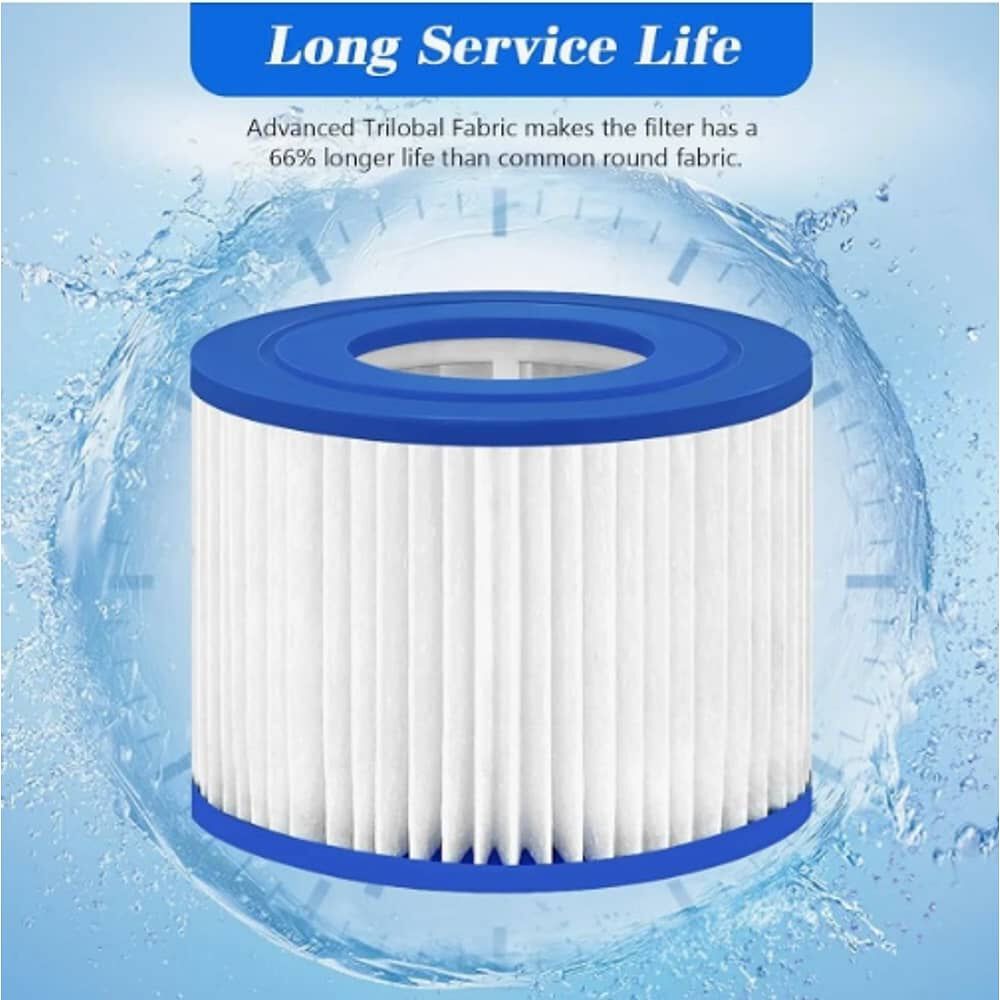 Repuesto Cartucho De Filtro Tipo Vi Para Lay-z-spa Pack 6 Un image number 4.0